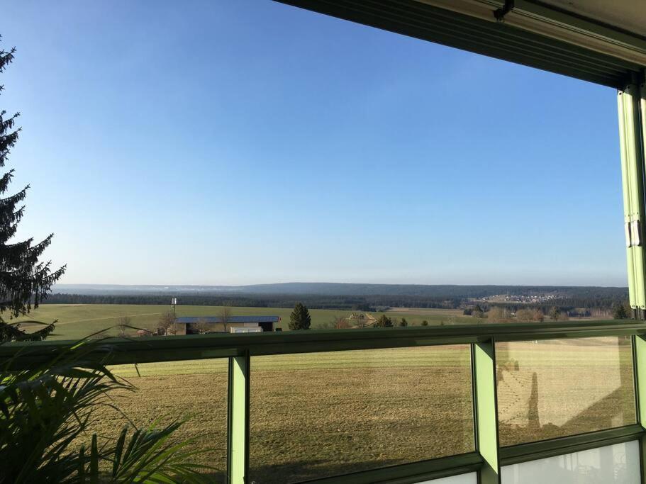 לופינגן Gemuetliches Apartment Mit Wundervollem Weitblick מראה חיצוני תמונה