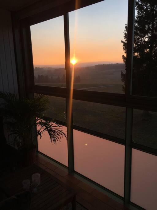 לופינגן Gemuetliches Apartment Mit Wundervollem Weitblick מראה חיצוני תמונה